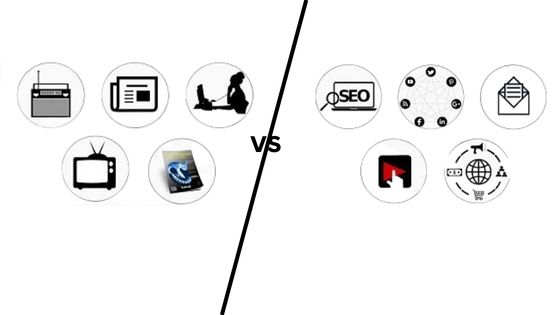 Traditional Marketing vs Digital Marketing